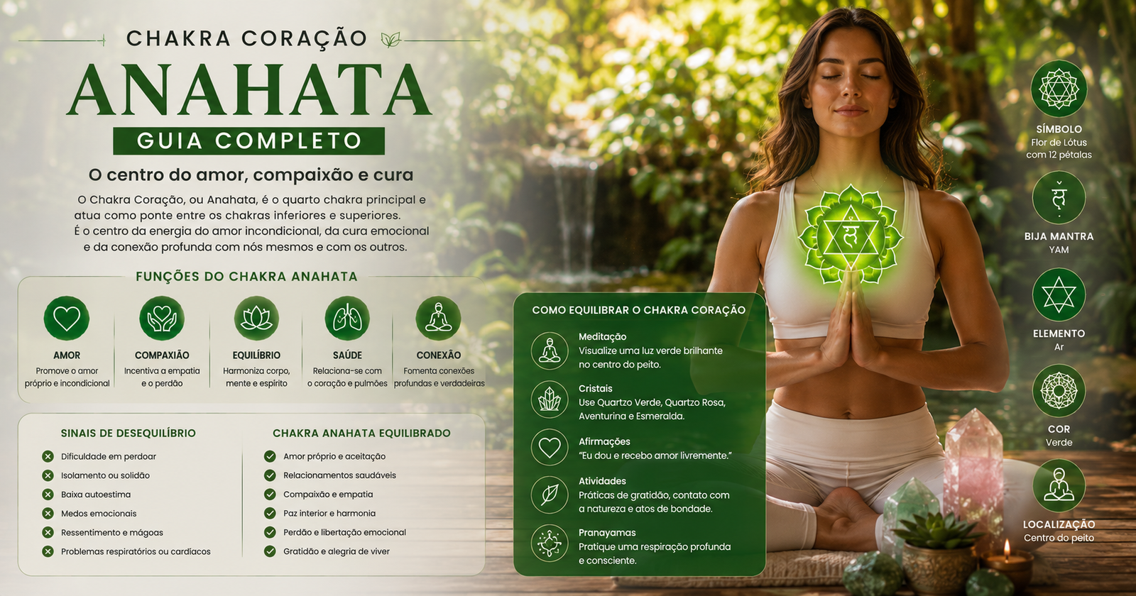 Chakra do Coração (Anahata): Amor, Compaixão e Como Equilibrar Chakra do Coração (Anahata): Amor, Compaixão e Como Equilibrar