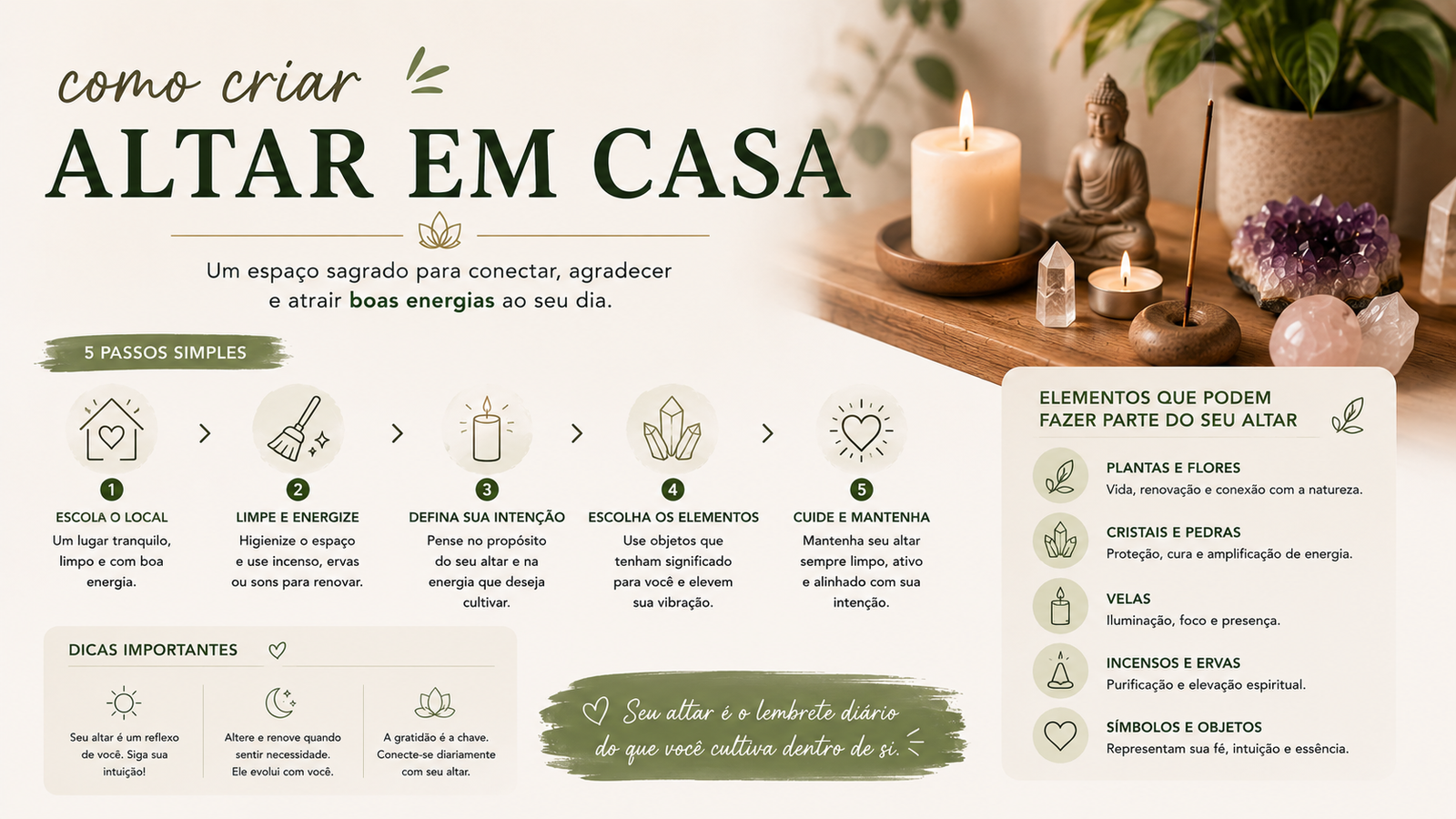 Como Criar um Altar em Casa