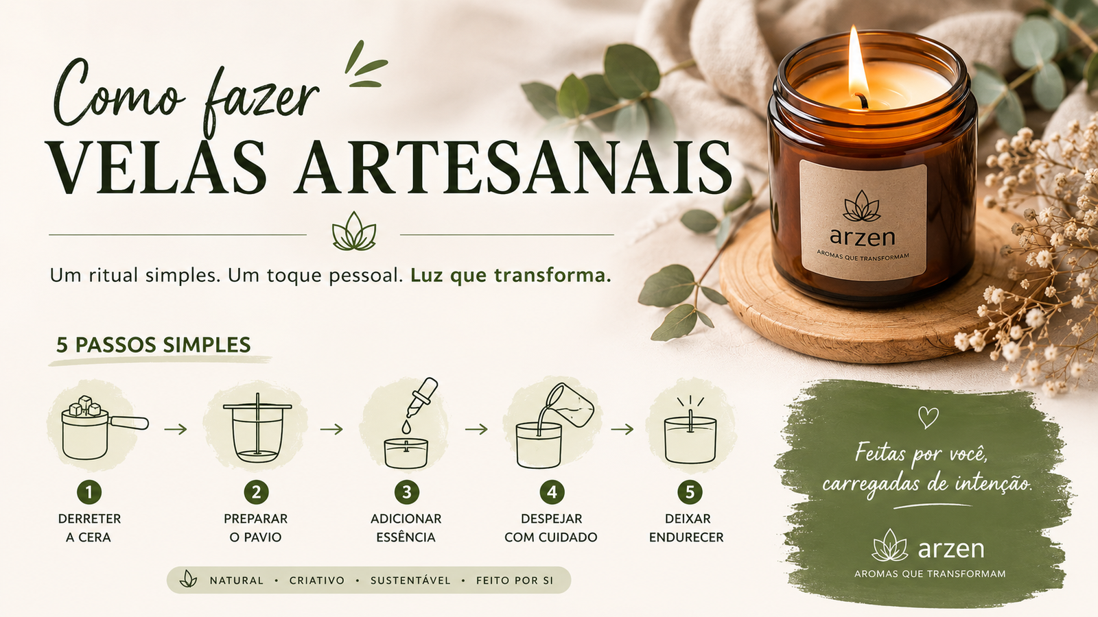Como Fazer Velas Artesanais em Casa: Guia Passo a Passo
