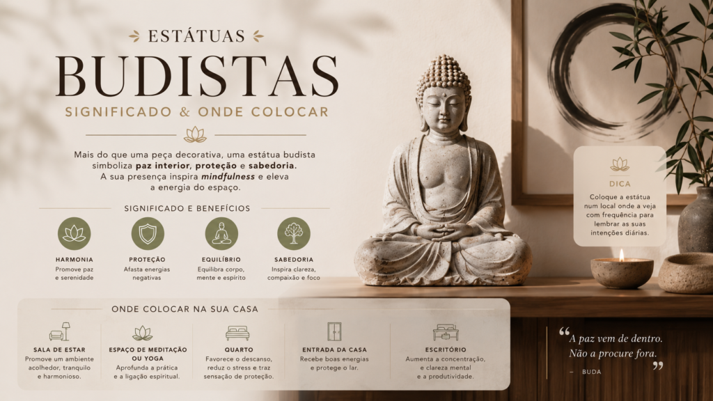 Estatuas Budistas em Casa