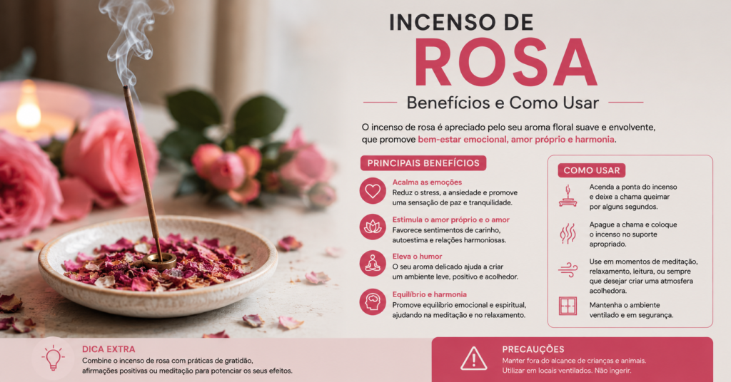 Incenso de Rosa