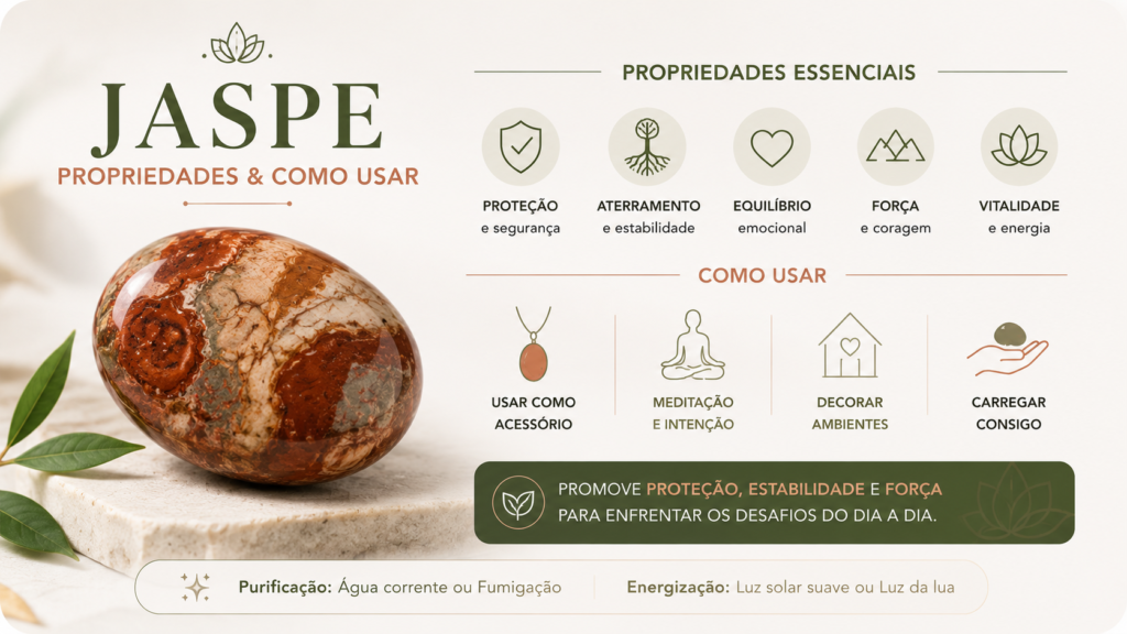 Jaspe Propriedades