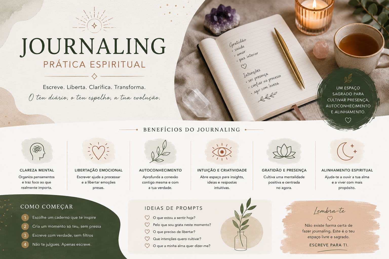 Journaling como Prática Espiritual Diária Journaling como Prática Espiritual Diária