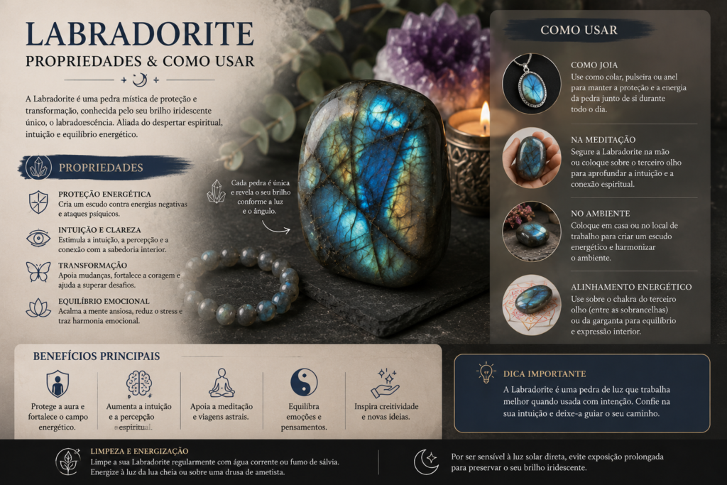 Labradorite Propriedades Significado