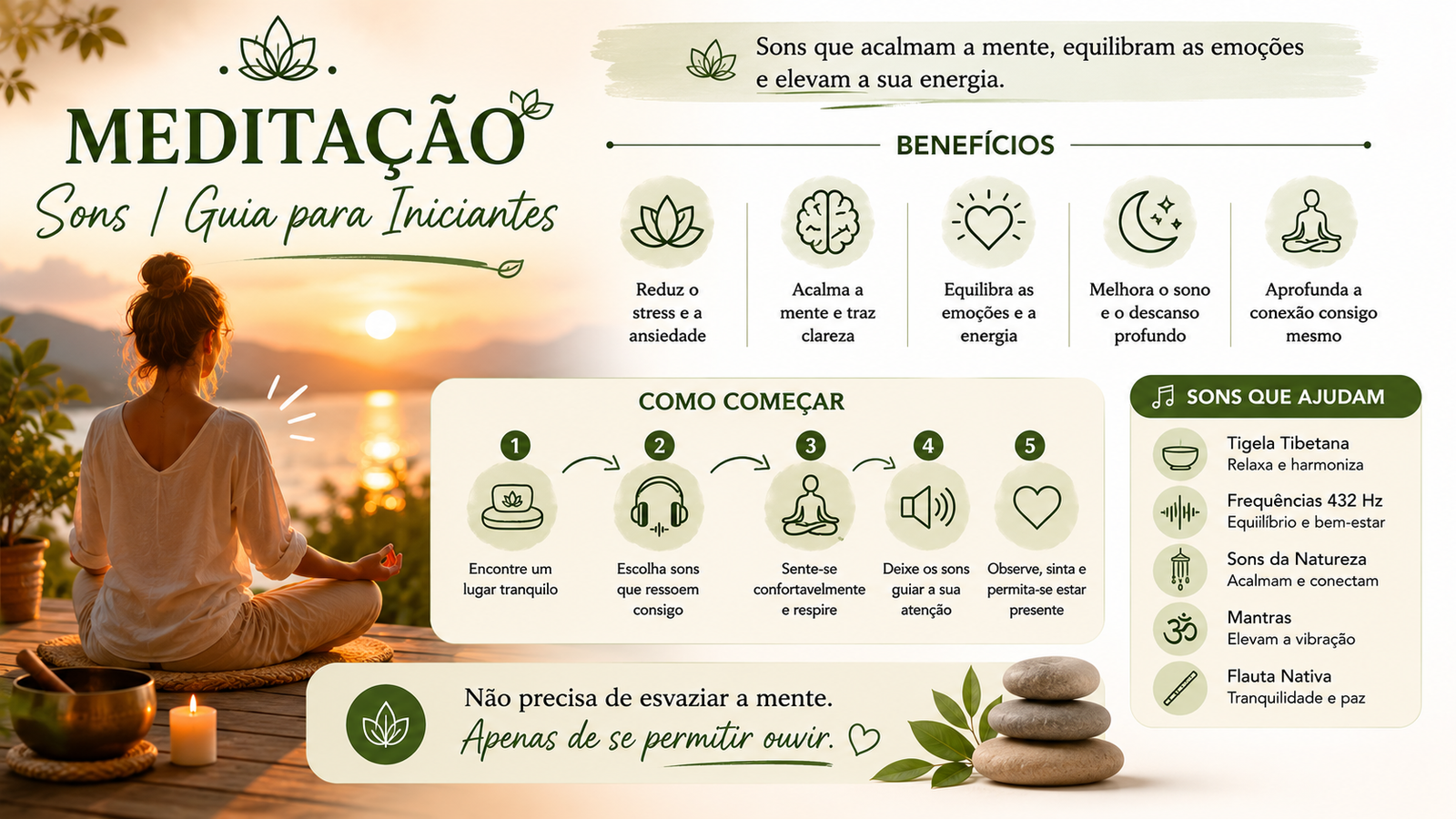 Meditação com Sons: Guia para Iniciantes Meditação com Sons: Guia para Iniciantes