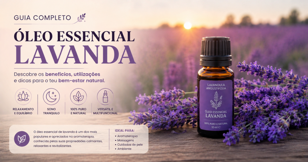 Oleo Essencial de Lavanda