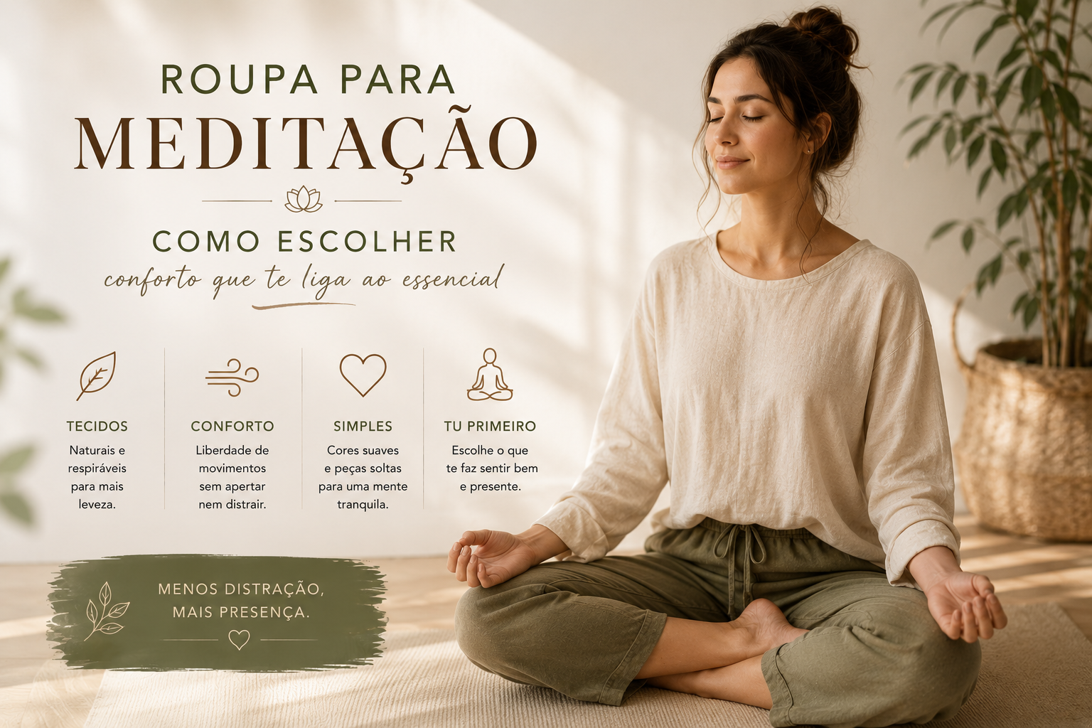 Roupa de Meditação: Como Vestir para a Prática (e Por Que Importa)