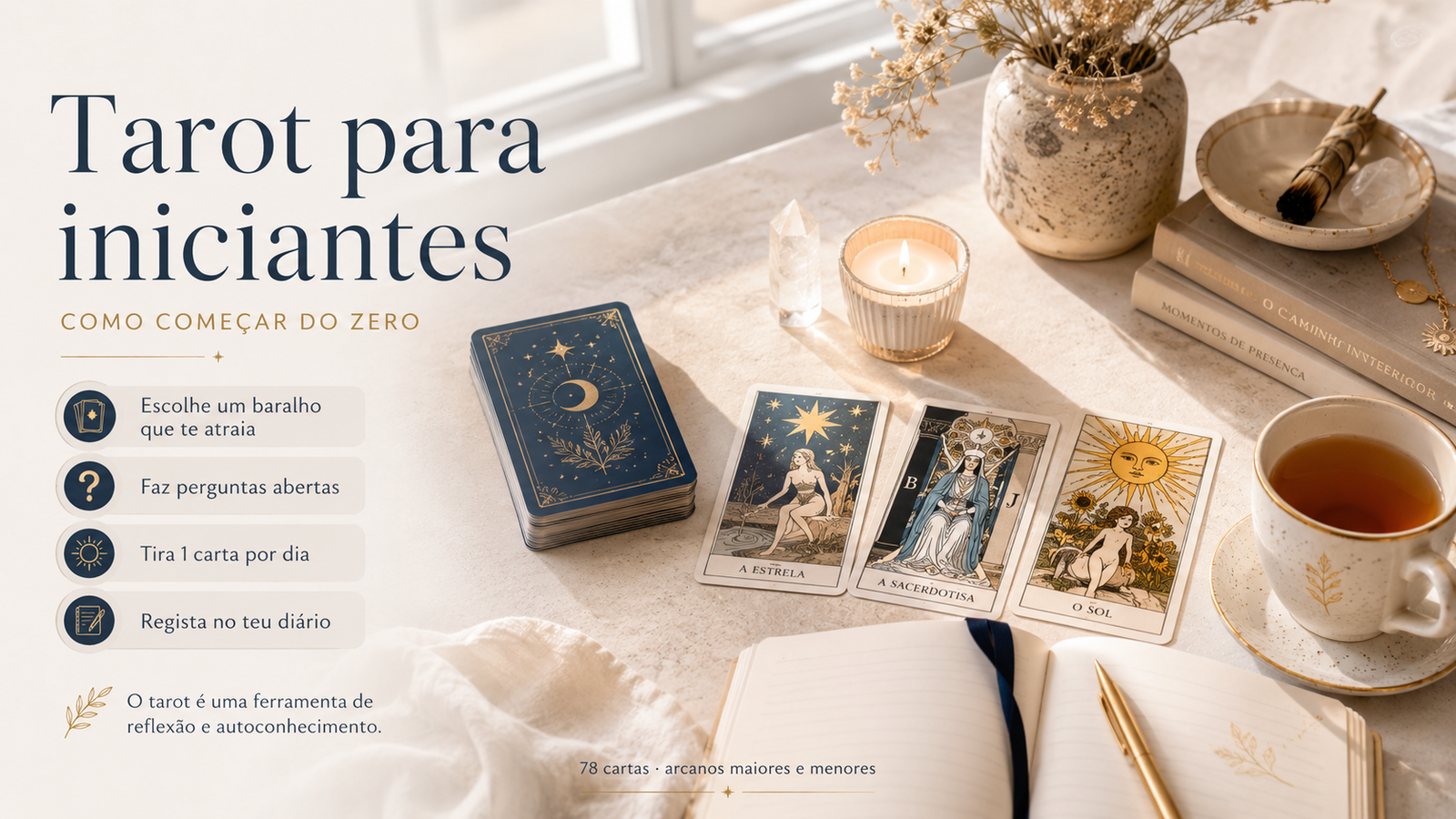 Tarot para Iniciantes: Como Começar do Zero