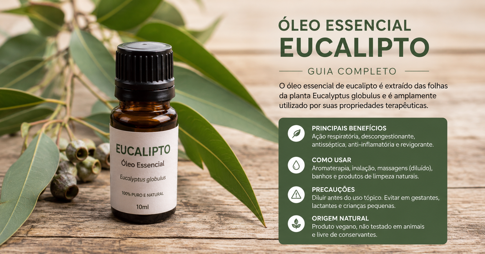 Óleo Essencial de Eucalipto: Guia Completo de Propriedades e Usos Óleo Essencial de Eucalipto: Guia Completo de Propriedades e Usos